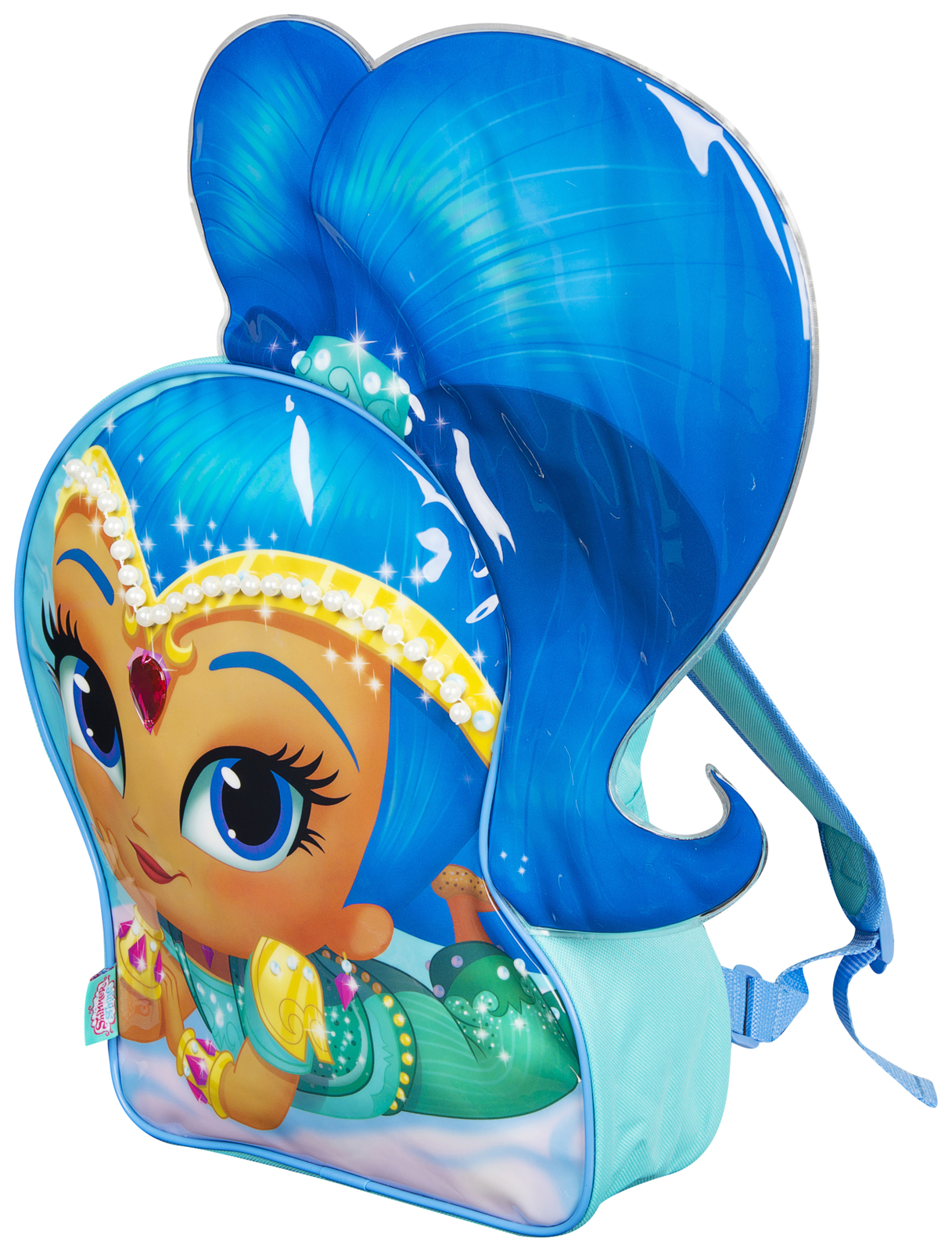 Girls Shimmer And Shine Backpack Kids School Lunch Book Bag Nursery